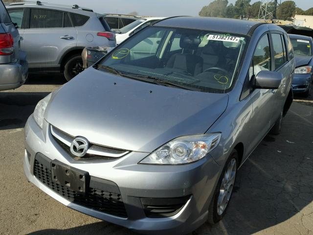 JM1CR2WL9A0384815 - 2010 MAZDA 5 SILVER photo 2