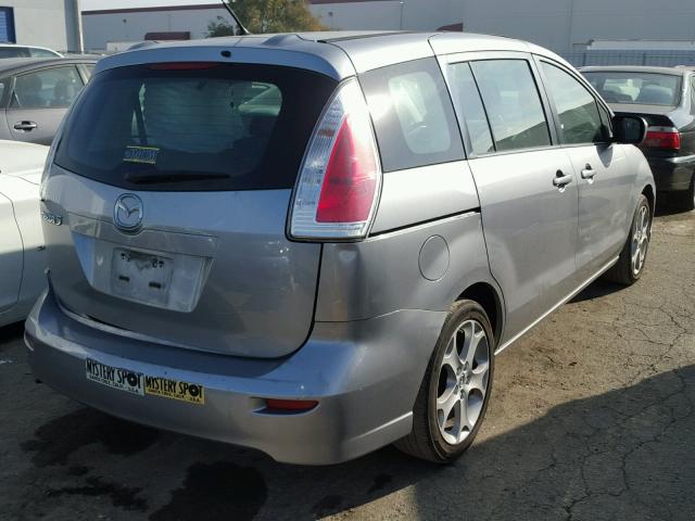 JM1CR2WL9A0384815 - 2010 MAZDA 5 SILVER photo 4