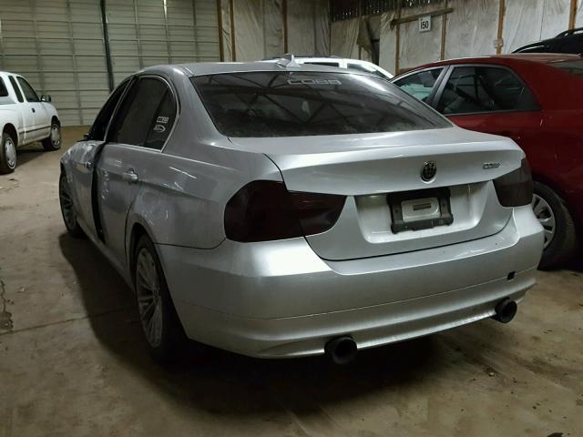 WBAPL33569A404407 - 2009 BMW 335 XI SILVER photo 3