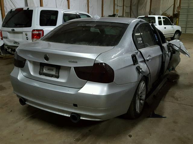 WBAPL33569A404407 - 2009 BMW 335 XI SILVER photo 4