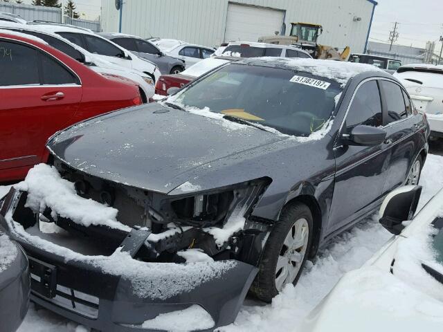 1HGCP267X8A804385 - 2008 HONDA ACCORD EX GRAY photo 2