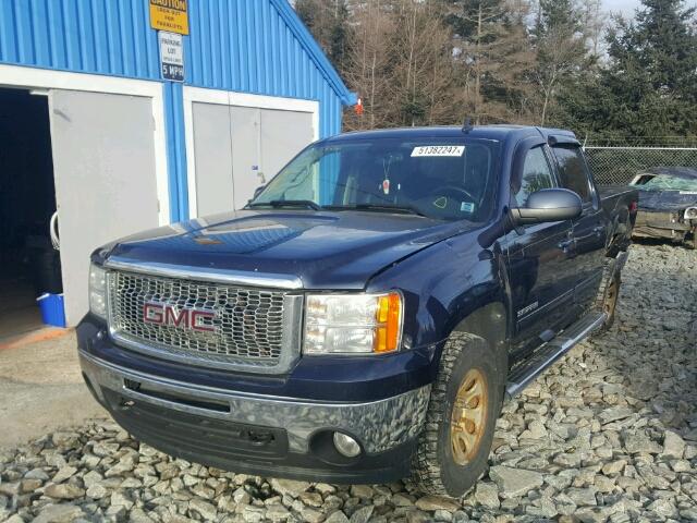 3GTRKWE37AG156315 - 2010 GMC SIERRA K15 BLUE photo 2