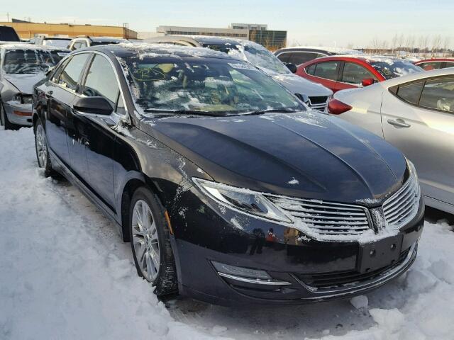 3LN6L2G9XDR812781 - 2013 LINCOLN MKZ BLACK photo 1