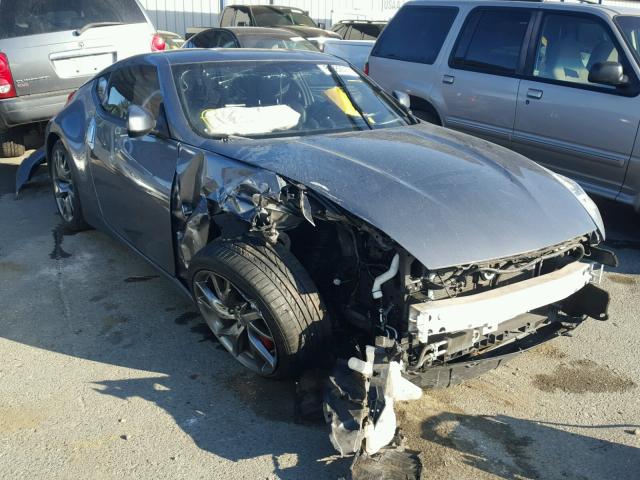 JN1AZ4EH0EM634086 - 2014 NISSAN 370Z BASE GRAY photo 1