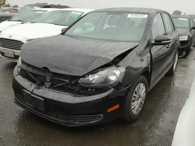 WVWDB7AJ9DW131460 - 2013 VOLKSWAGEN GOLF 黑色 照片 2