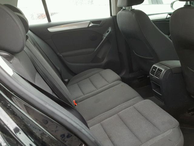WVWDB7AJ9DW131460 - 2013 VOLKSWAGEN GOLF 黑色 照片 6