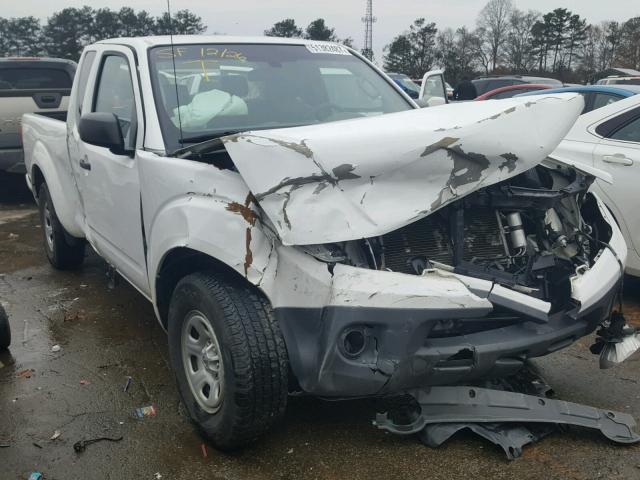 1N6BD0CT7CC460758 - 2012 NISSAN FRONTIER S WHITE photo 1