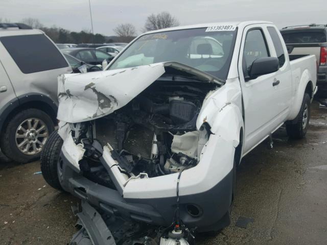 1N6BD0CT7CC460758 - 2012 NISSAN FRONTIER S WHITE photo 2