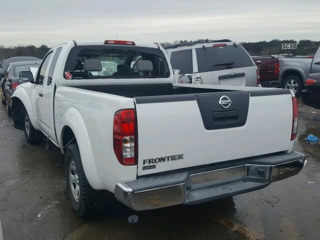 1N6BD0CT7CC460758 - 2012 NISSAN FRONTIER S WHITE photo 3