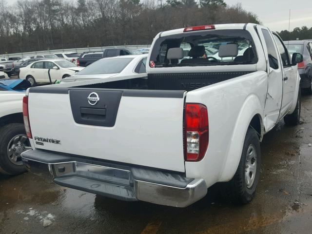 1N6BD0CT7CC460758 - 2012 NISSAN FRONTIER S WHITE photo 4