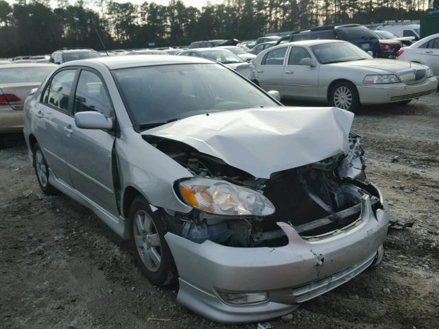 1NXBR32E73Z084237 - 2003 TOYOTA COROLLA SILVER photo 1