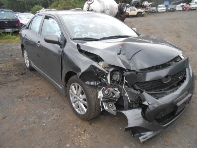 1NXBU4EE6AZ323872 - 2010 TOYOTA COROLLA BA GRAY photo 1