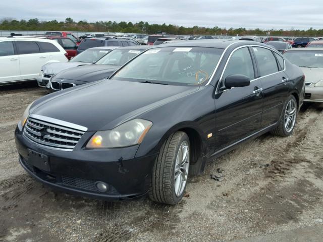 JNKBY01E56M201338 - 2006 INFINITI M45 BASE BLACK photo 2