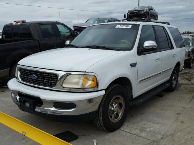 1FMEU1763VLC22267 - 1997 FORD EXPEDITION WHITE photo 2