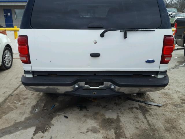 1FMEU1763VLC22267 - 1997 FORD EXPEDITION WHITE photo 9