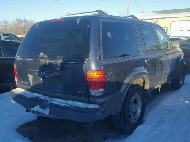 1FMZU73E6YZB14650 - 2000 FORD EXPLORER X GRAY photo 4