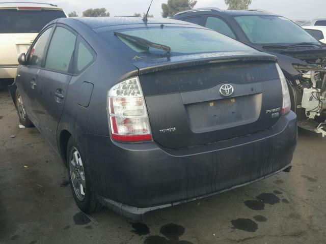 JTDKB20U383306184 - 2008 TOYOTA PRIUS GRAY photo 3