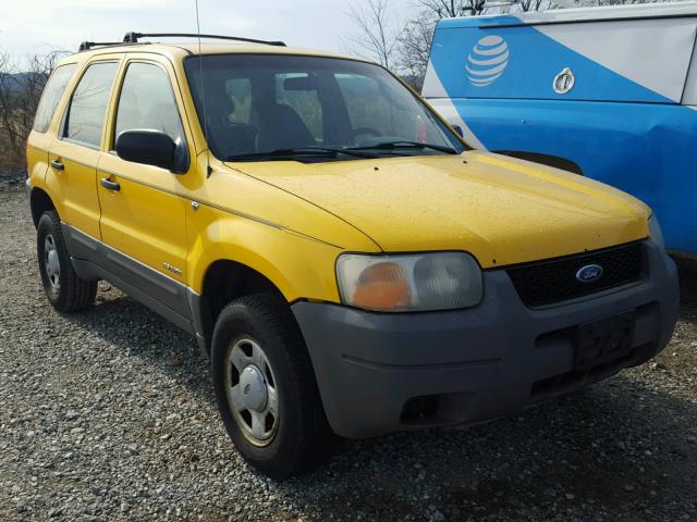 1FMYU01161KE76902 - 2001 FORD ESCAPE XLS YELLOW photo 1