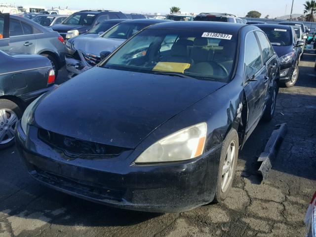 1HGCM56464A159051 - 2004 HONDA ACCORD LX BLACK photo 2