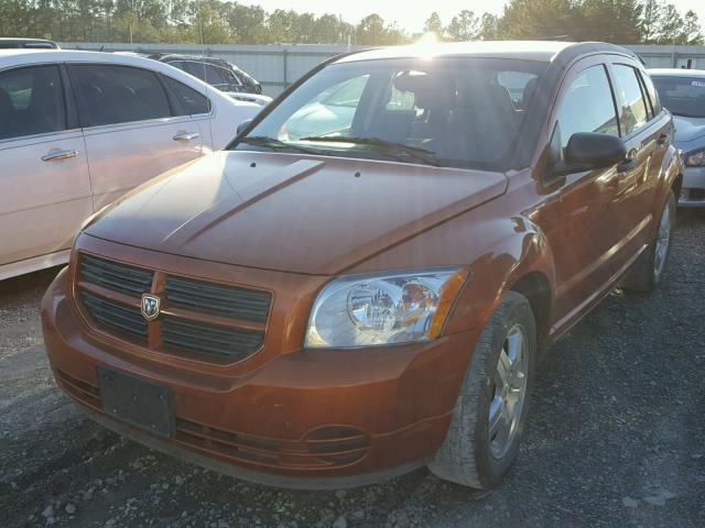 1B3CB1HA0BD262706 - 2011 DODGE CALIBER EX ORANGE photo 2