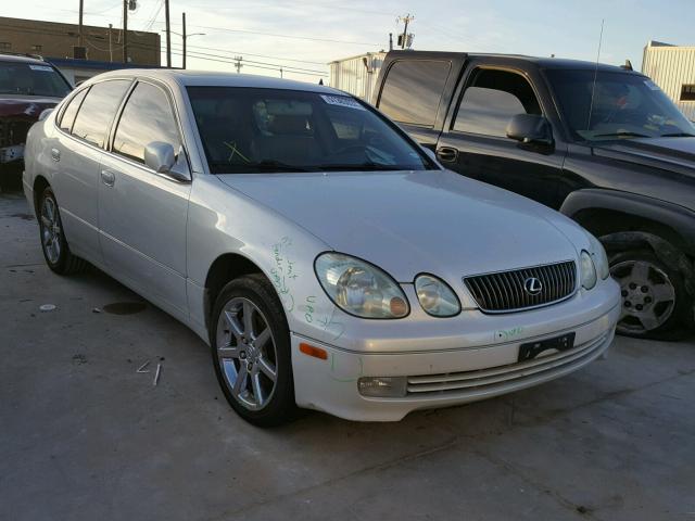 JT8BL69S240015496 - 2004 LEXUS GS 430 WHITE photo 1