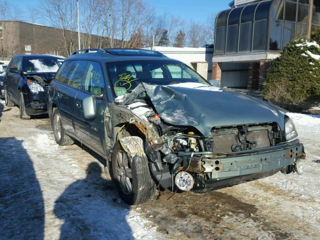 4S3BH896X47636655 - 2004 SUBARU LEGACY OUT GREEN photo 1