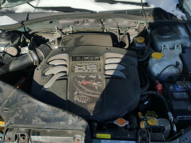 4S3BH896X47636655 - 2004 SUBARU LEGACY OUT GREEN photo 7