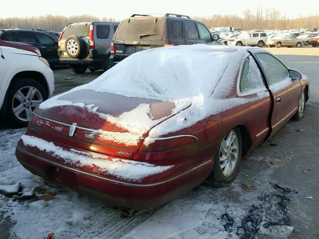 1LNLM91V5SY746606 - 1995 LINCOLN MARK VIII BURGUNDY photo 4