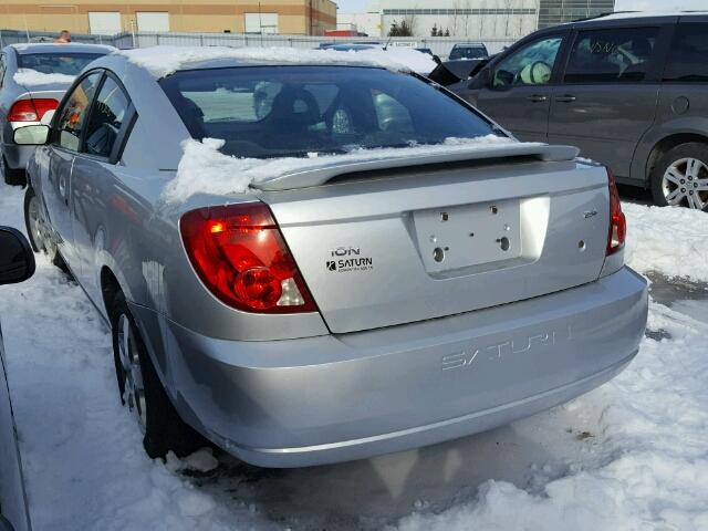 1G8AW15B17Z188059 - 2007 SATURN ION LEVEL SILVER photo 3