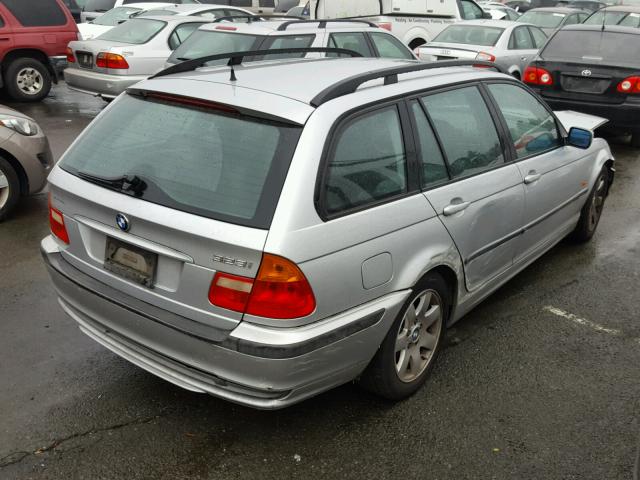 WBAAR3342YJM01725 - 2000 BMW 323 IT SILVER photo 4