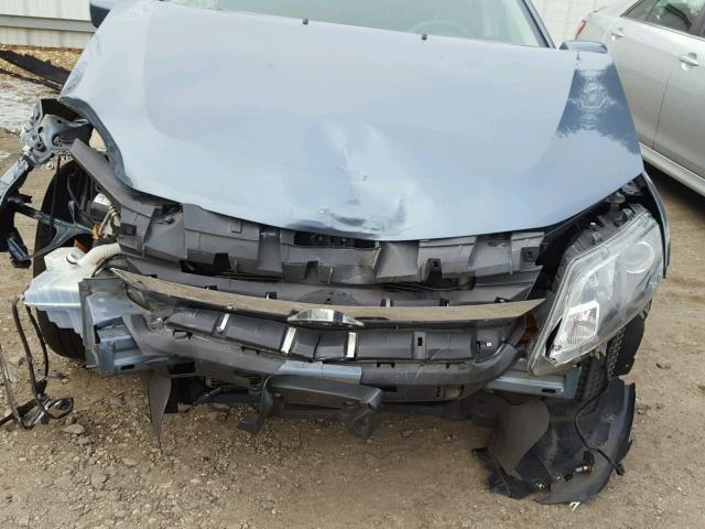 3FAHP0HA3CR291695 - 2012 FORD FUSION SE BLUE photo 7