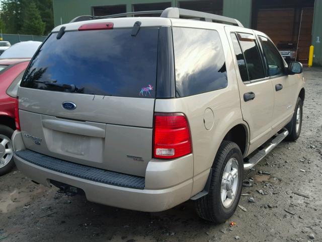 1FMZU73E25ZA17764 - 2005 FORD EXPLORER X TAN photo 4