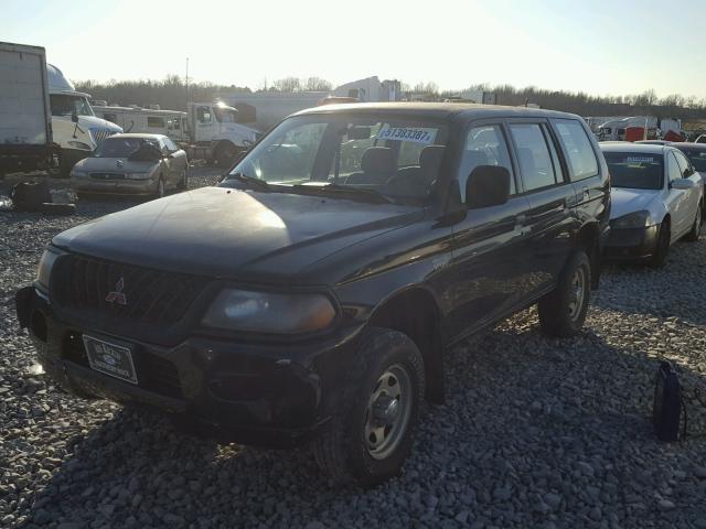 JA4LS21H0YP032094 - 2000 MITSUBISHI MONTERO SP BLACK photo 2