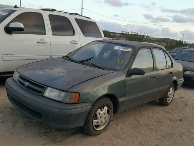 JT2EL43T5R0439579 - 1994 TOYOTA TERCEL DX GREEN photo 2