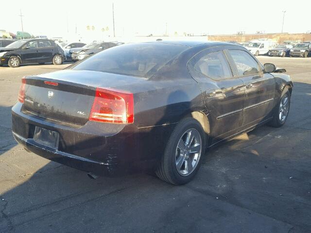 2B3KA53H67H648566 - 2007 DODGE CHARGER R/ BLACK photo 4