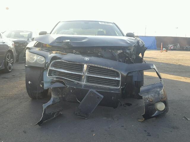 2B3KA53H67H648566 - 2007 DODGE CHARGER R/ BLACK photo 9