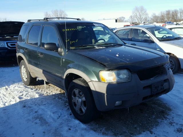 1FMYU04152KD84290 - 2002 FORD ESCAPE XLT GREEN photo 1