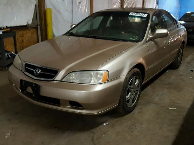 19UUA566X1A022494 - 2001 ACURA 3.2TL TAN photo 2