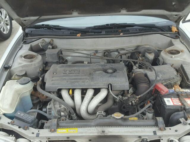 2T1BR12E52C578276 - 2002 TOYOTA COROLLA CE SILVER photo 7