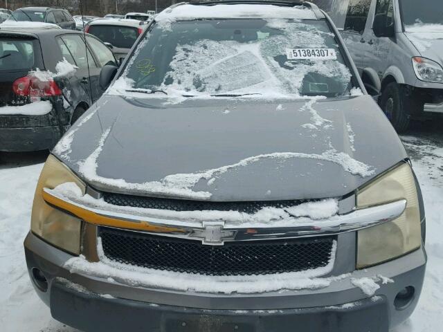 2CNDL73F056015691 - 2005 CHEVROLET EQUINOX LT GRAY photo 10