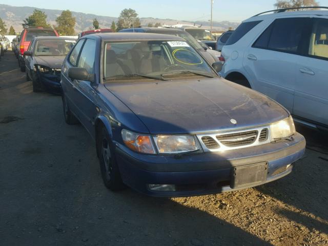 YS3DD38N9X2025767 - 1999 SAAB 9-3 S BLUE photo 1