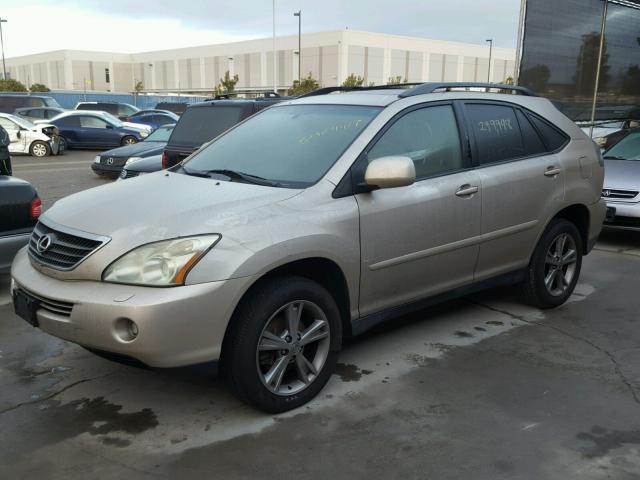 JTJHW31U560022456 - 2006 LEXUS RX 400 BROWN photo 2