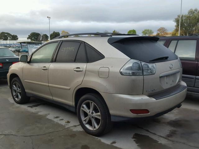 JTJHW31U560022456 - 2006 LEXUS RX 400 BROWN photo 3