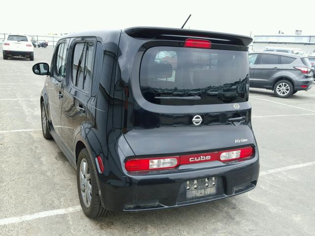 JN8AZ28RX9T122843 - 2009 NISSAN CUBE BASE BLACK photo 3