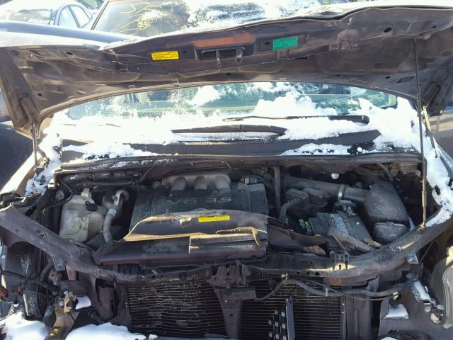 5N1BV28U65N113437 - 2005 NISSAN QUEST S GRAY photo 7