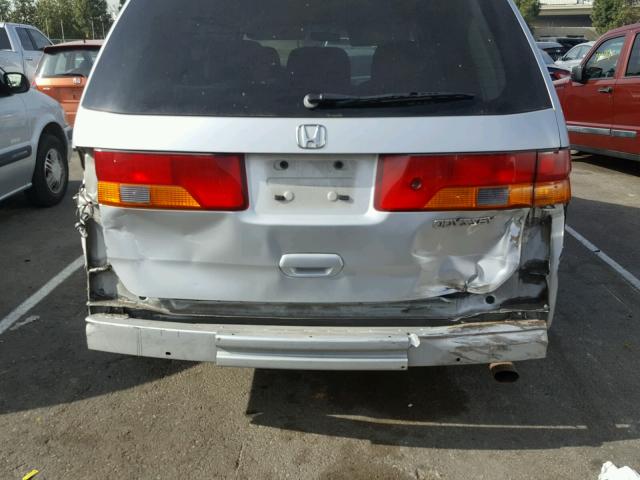 2HKRL18562H545260 - 2002 HONDA ODYSSEY LX SILVER photo 9