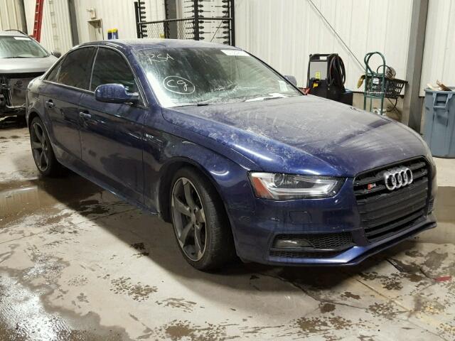 WAUFGCFLXEA102509 - 2014 AUDI S4 PREMIUM BLUE photo 1