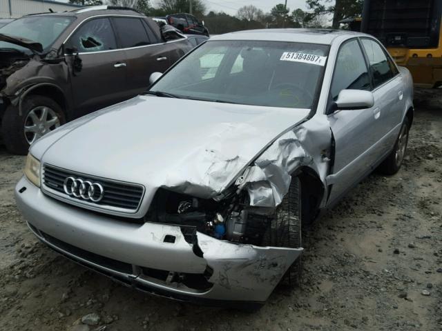 WAUDH68D61A049037 - 2001 AUDI A4 2.8 QUA SILVER photo 2