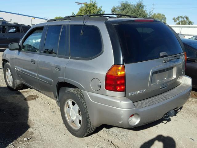 1GKDS13S222499118 - 2002 GMC ENVOY GRAY photo 3