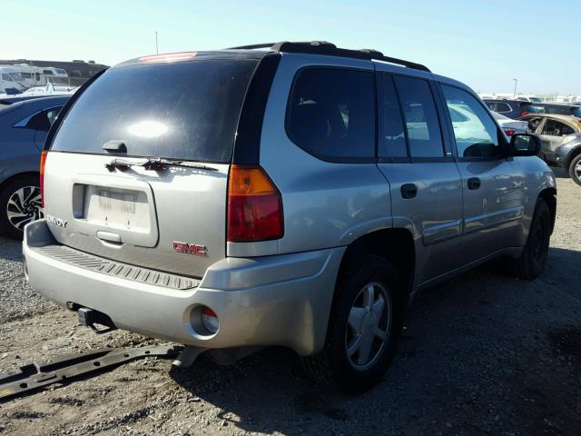 1GKDS13S222499118 - 2002 GMC ENVOY GRAY photo 4